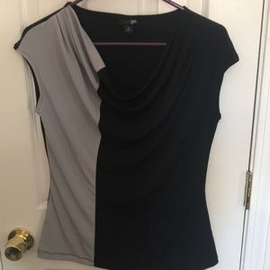 ‼️Moving sale ‼️Black and gray tank-top. Dressy.